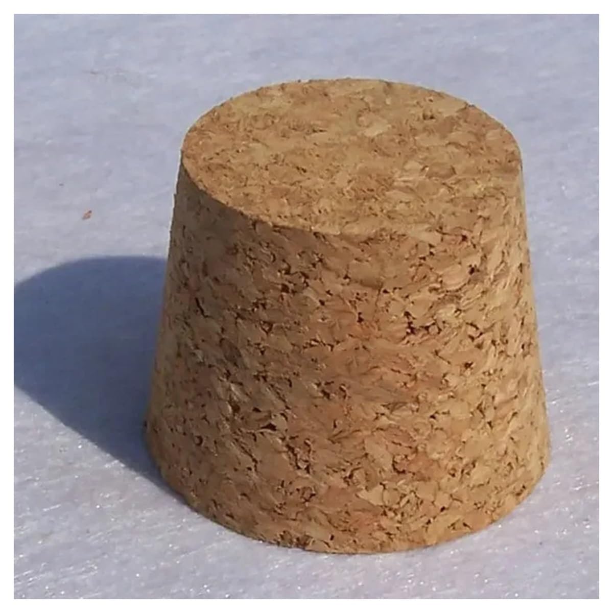Tappi for tubi in sughero di legno da laboratorio da 43 * 33 * 35 mm, tappi for bottiglie di vino in vetro for esperimenti(50pcs)