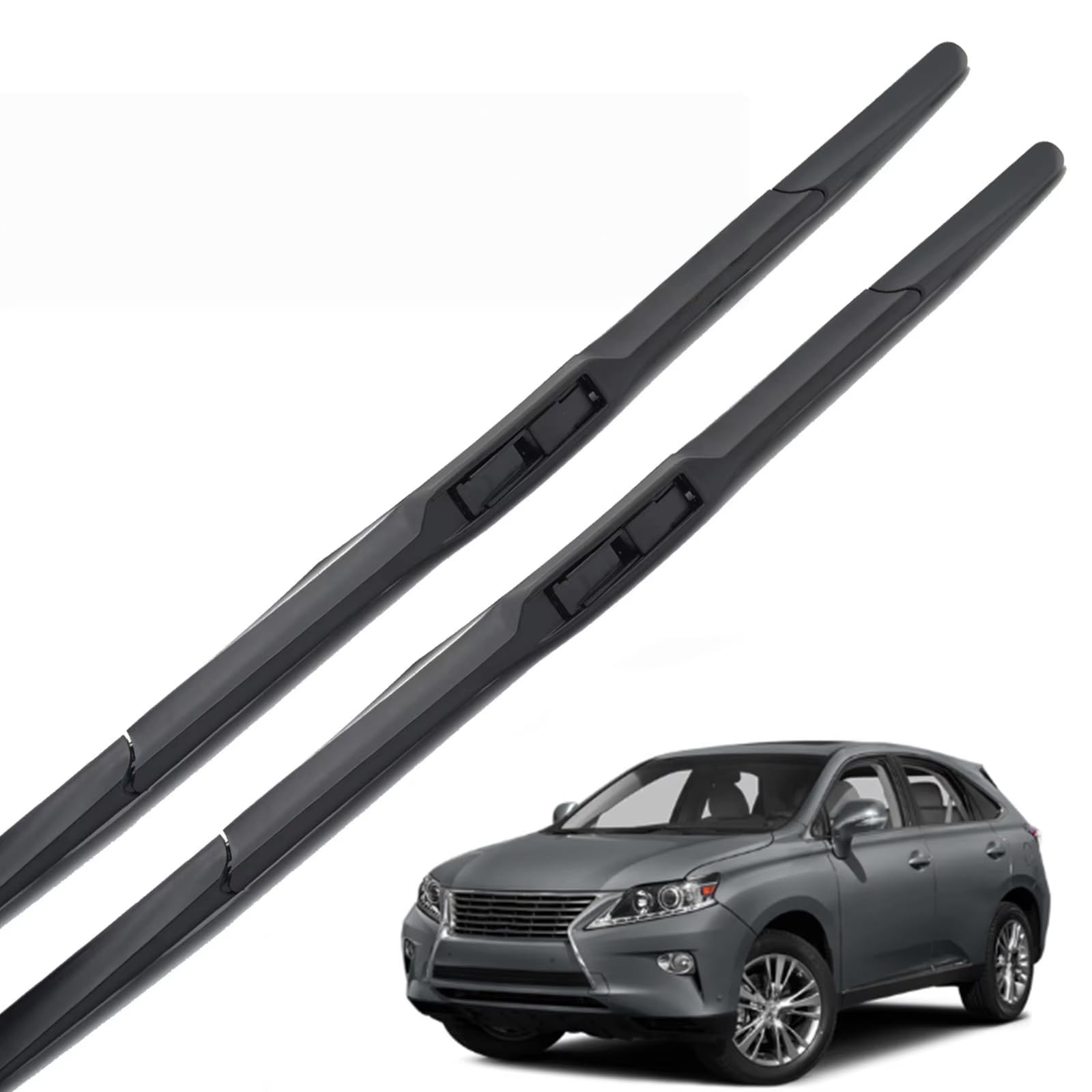 Balais d'essuie-glace anti-bruit pour Lexus RX résout traces pare-brise