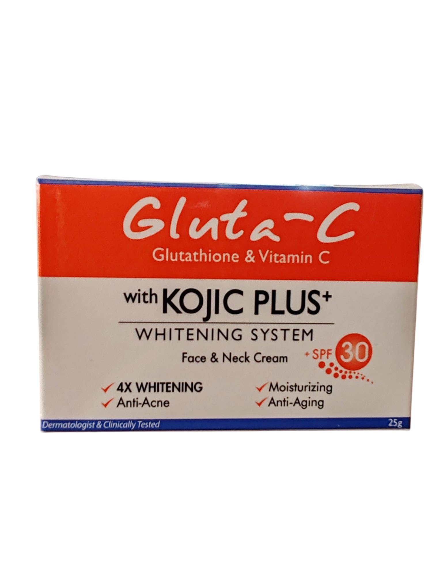 Gluta-C Glutathione Vitamin C Kojic Plus Whitening System SPF30