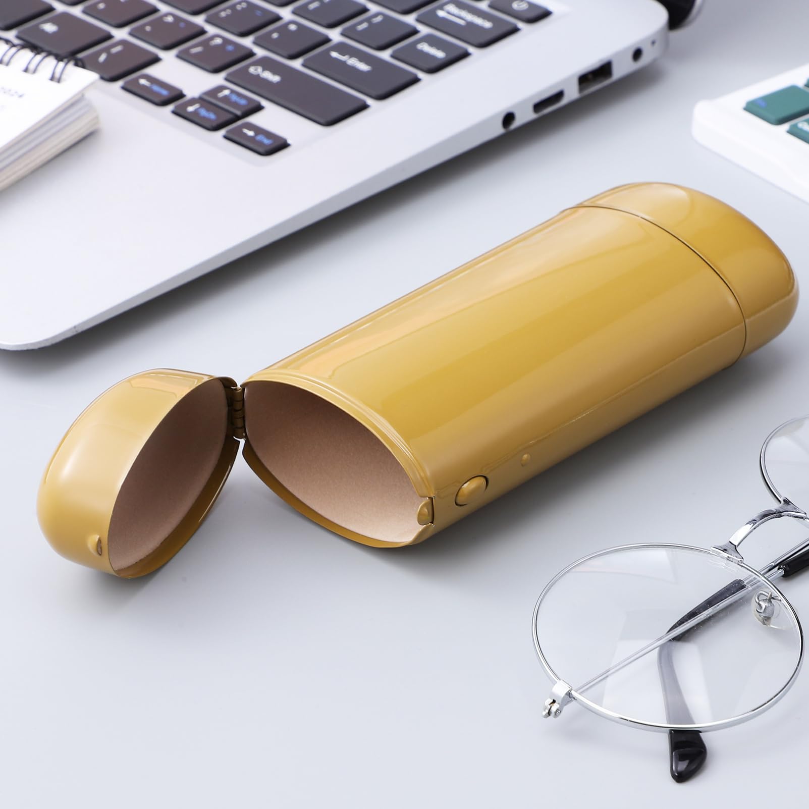 SHERCHPRY Bemaltes Brillenetui Sonnenbrillenetui weich schlanke Brille Hartes Brillenetui für Männer Schauspiel brillenbox brillenhalter Brillenetuis für Damenbrillen Etui für Brillen Metall