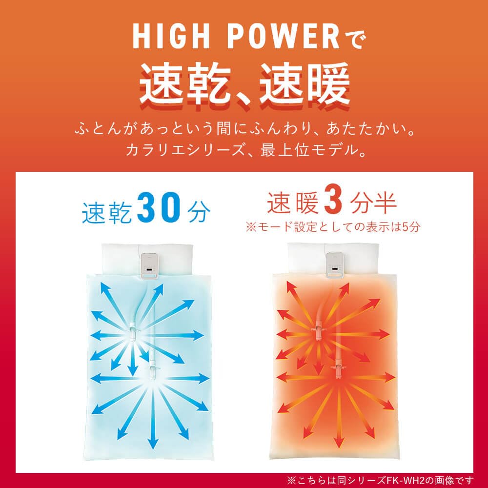Amazon | 【ハイパワーモデル】アイリスオーヤマ ふとん乾燥機 ターボ