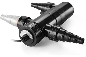 Flexzion 18 Watt UV Pond Light to Kill Algae for Water Filtration and Clarification