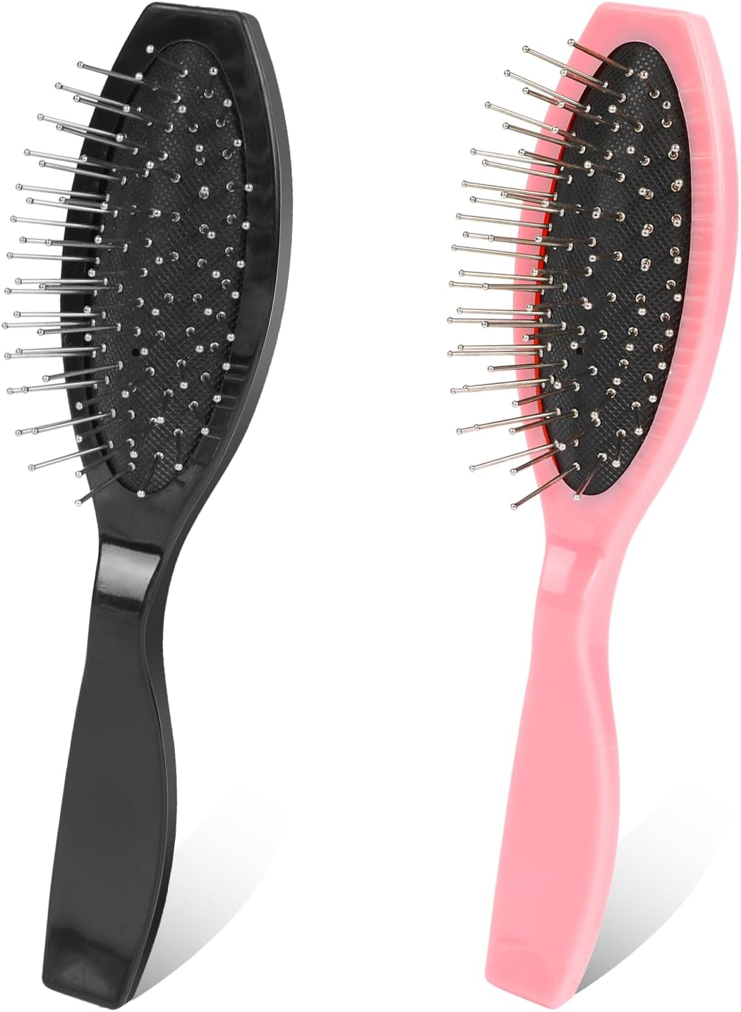 Stainless Steel Needle Wig Combs, 2 Pack, Portable Professional Brush for Synthetic Wigs