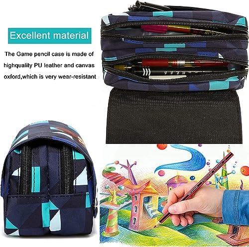 Tomicy Pencil Case,Pencil Case for Boys,Cartoon Pencil Case,Big Capacity Pencil Pouch,Pencil Case Big Capacity,Stationery Bag Supplies Box,Portable Office Stationery,Pencil Case for Girls Boys