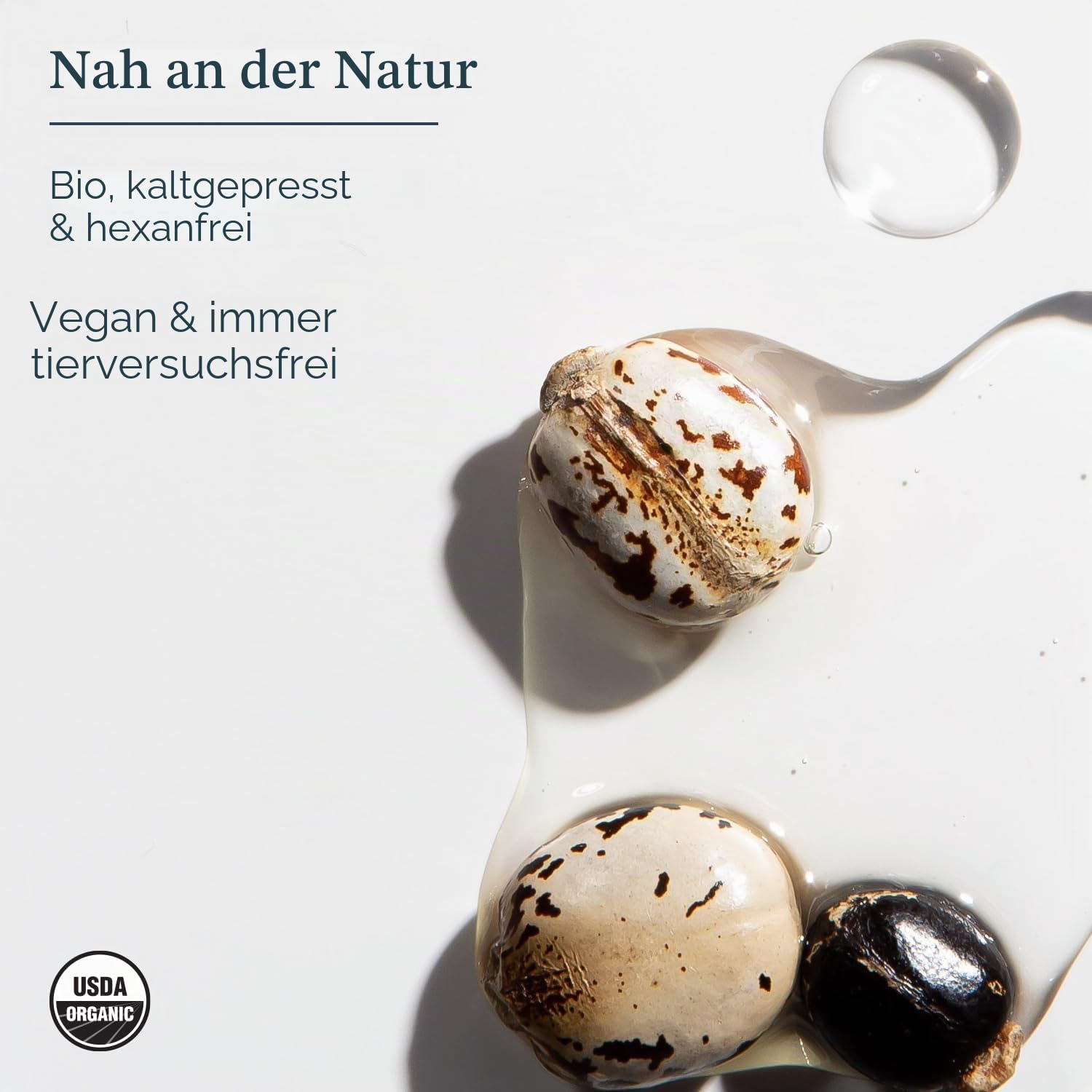 Biologische Castorolie koud geperst - 480ml
