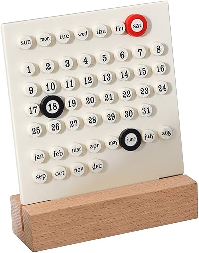 Calendario para niños, calendario preescolar de bricolaje para aula, calendario de escritorio de madera, calendario perpetuo para niños, funciona a