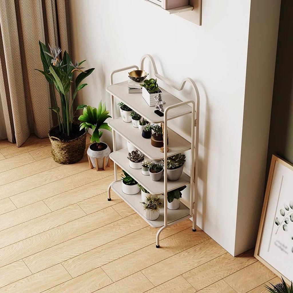 Multi Tiered Plant Stand Indoor Living Room Floor-Standing Wall-Mounted Succulent Plant Display Rack Balcony Multi-Layer Flower Rack Flower Pot Rack Corner Outdoor Plant Stand