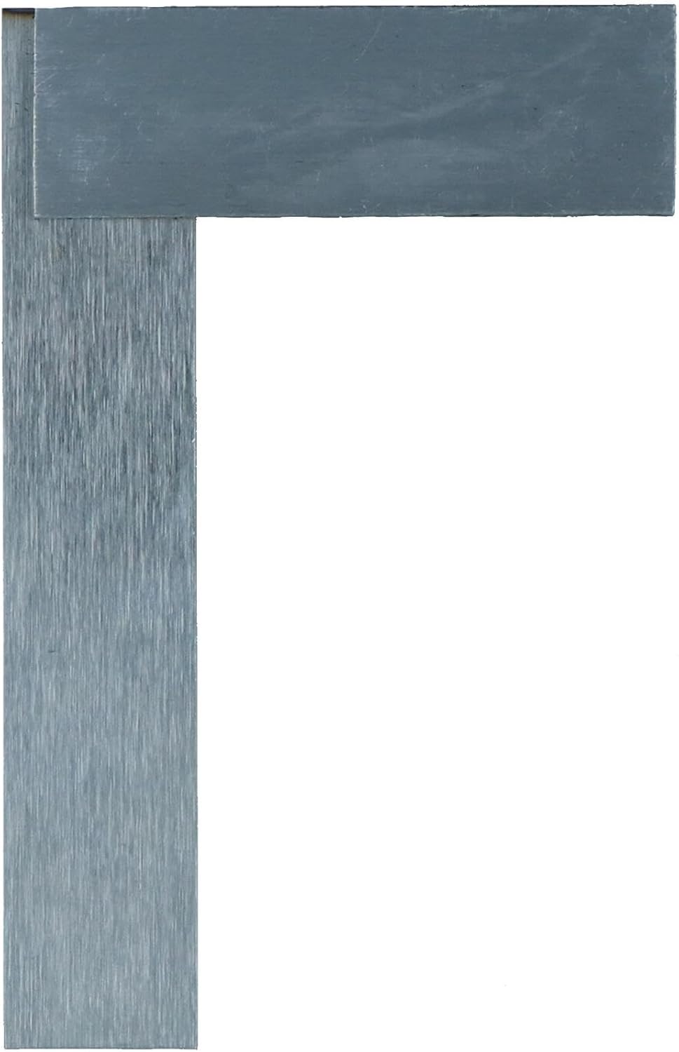 3 Inch (75mm) Engineers Set Square Right Angle Straight Edge Stainless Steel 4pc