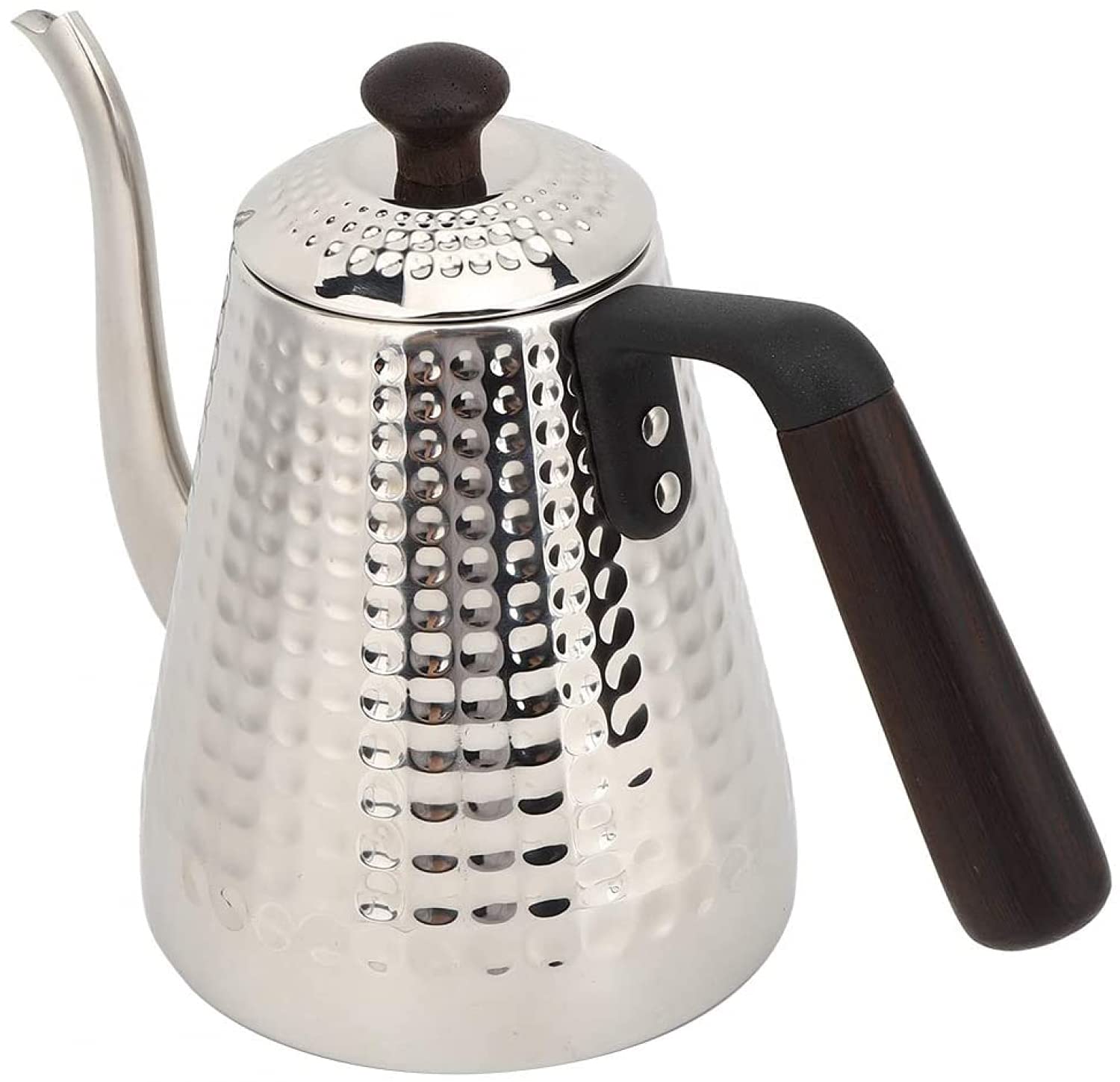 Coffee Pot-1000ml Cafetera De Acero Inoxidable Hervidor De Café De Pico Fino con Asa para Uso Doméstico