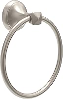 Delta Esato Brushed Nickel Towel Ring Holder - SpotShield Wall Mount Hand Towel Rack for Bathroom & Kitchen ESA46-DN