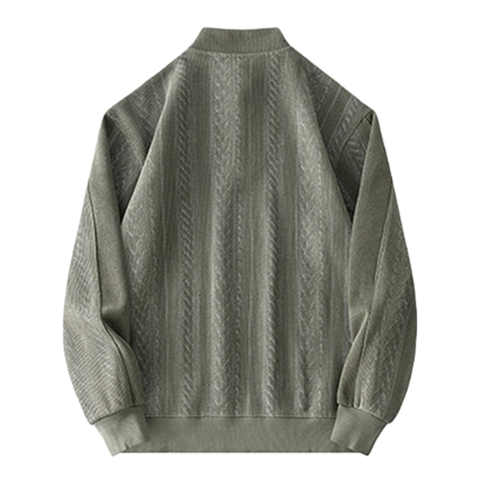 Ropa Anti UV Hombre Suéter Holgado De Cuello Alto con Media Cremallera para Hombre, Otoño 2026, Diseño Urbano Tarjetero Mujer Cortavientos Running Chaqueta Verano Casual Marca Muscle Fit