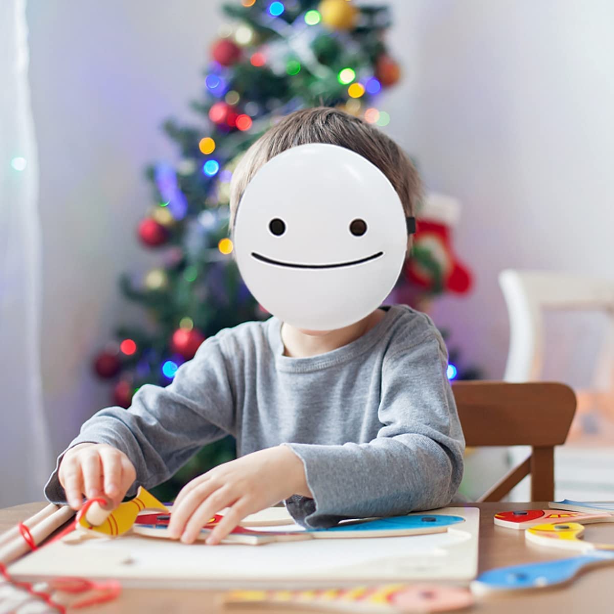 Halloween Smile Dream Cos Mask, The Dream - Music Song Video Same Halloween White Smile Dream Cos Mask for Party