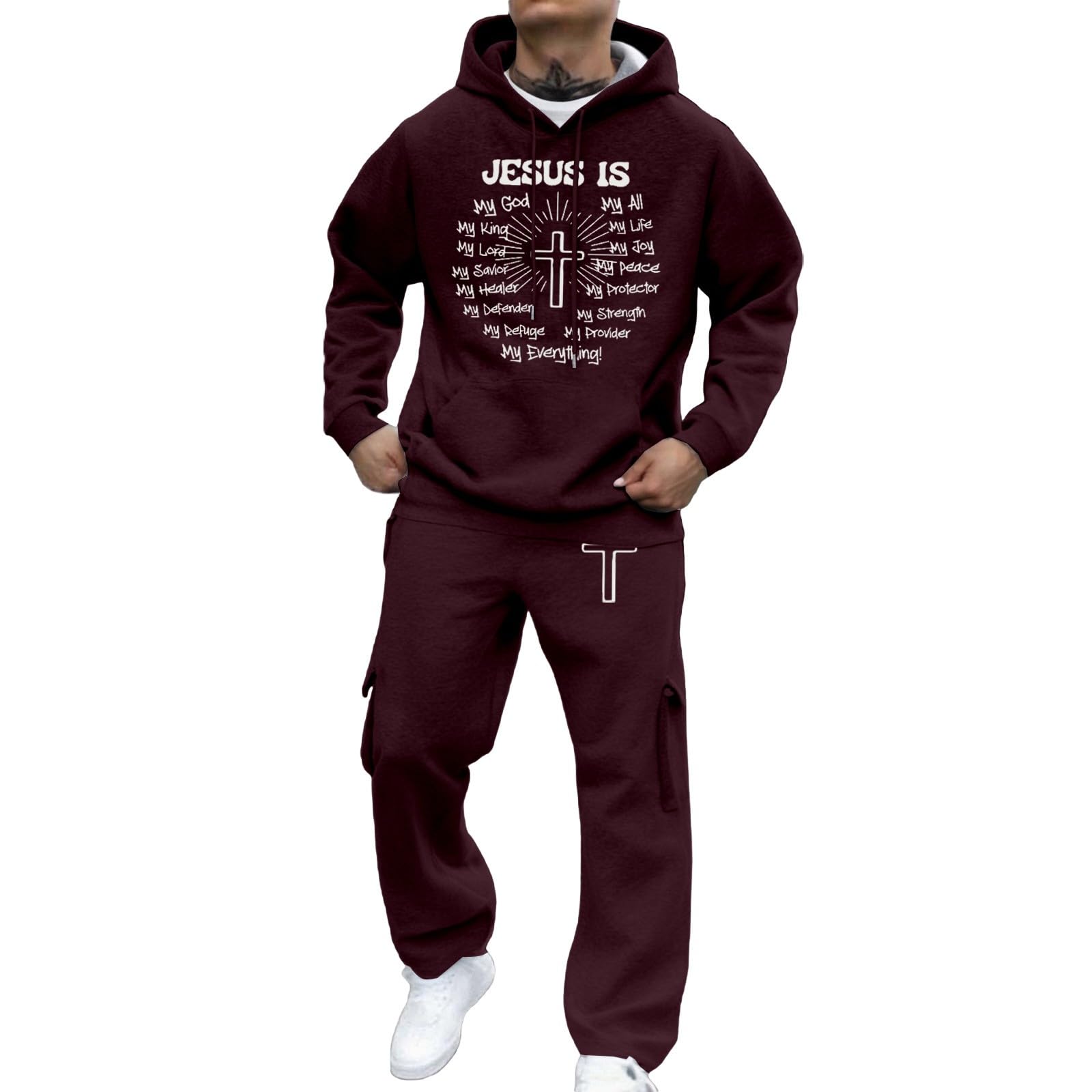 Camicia Manica Lunga per il tempo libero giacche pantaloni Abiti da Yoga Tuta Completa Uomo 2 Pezzi Lino Cotone