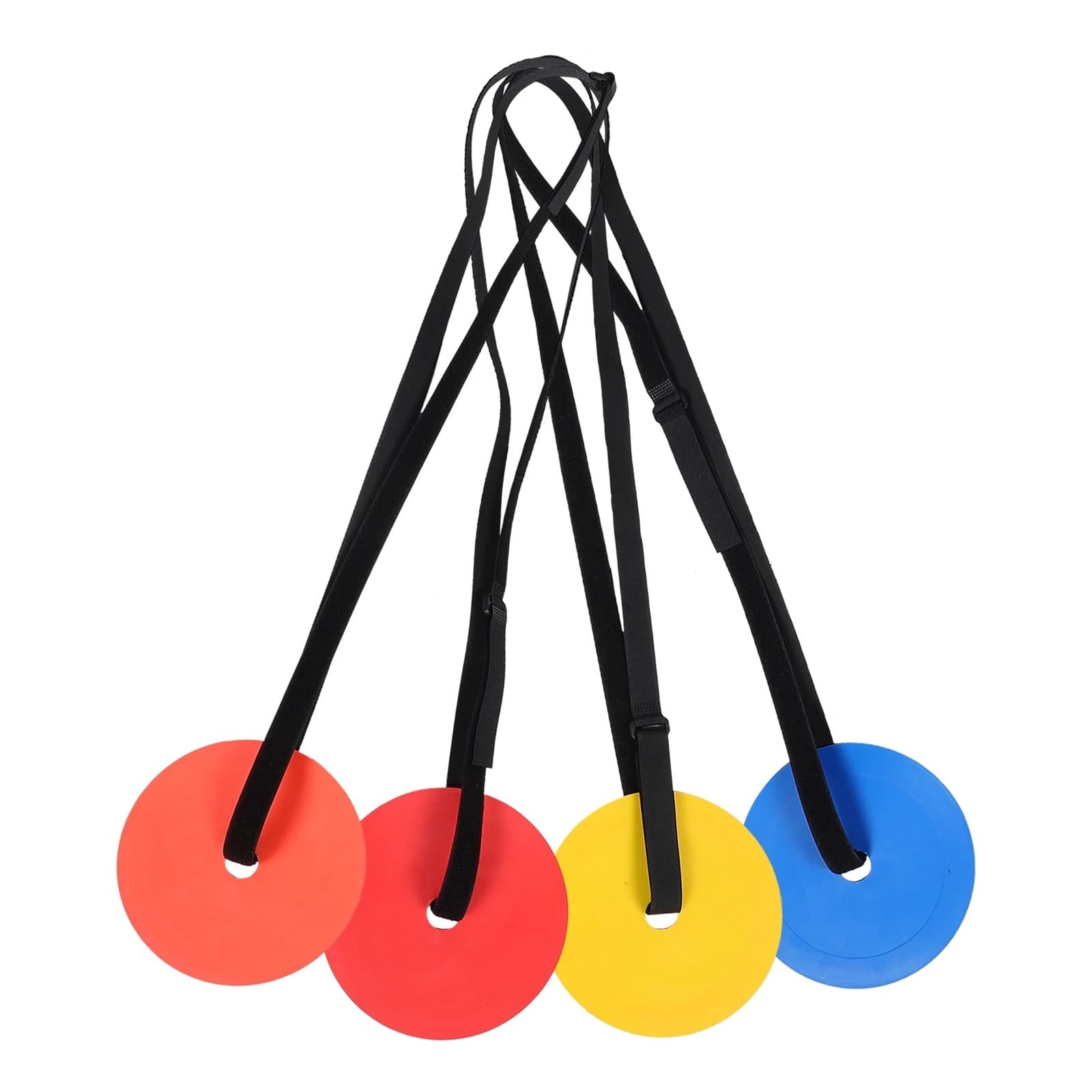 Set di 4 dischi bersaglio for tiro a segno da calcio, attrezzatura for allenamento , ausili for abilità, reti for bersagli e pratica Dischi bersaglio per porte di calcio