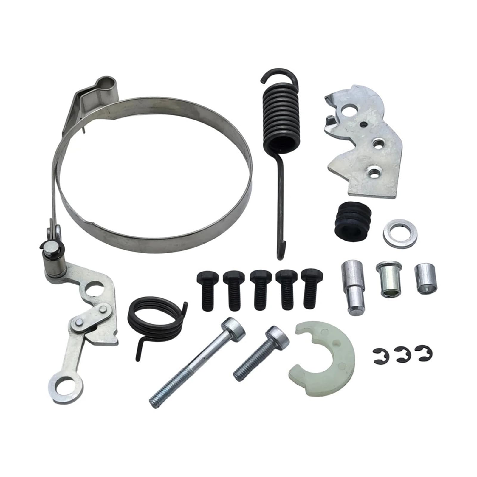 Piezas de cortacésped, Cubierta Freno Cadena, Kit reparación Tuercas Barra Banda for Motosierra 038 AV MS380, Pieza Herramienta Repuesto 1119 021 1102
