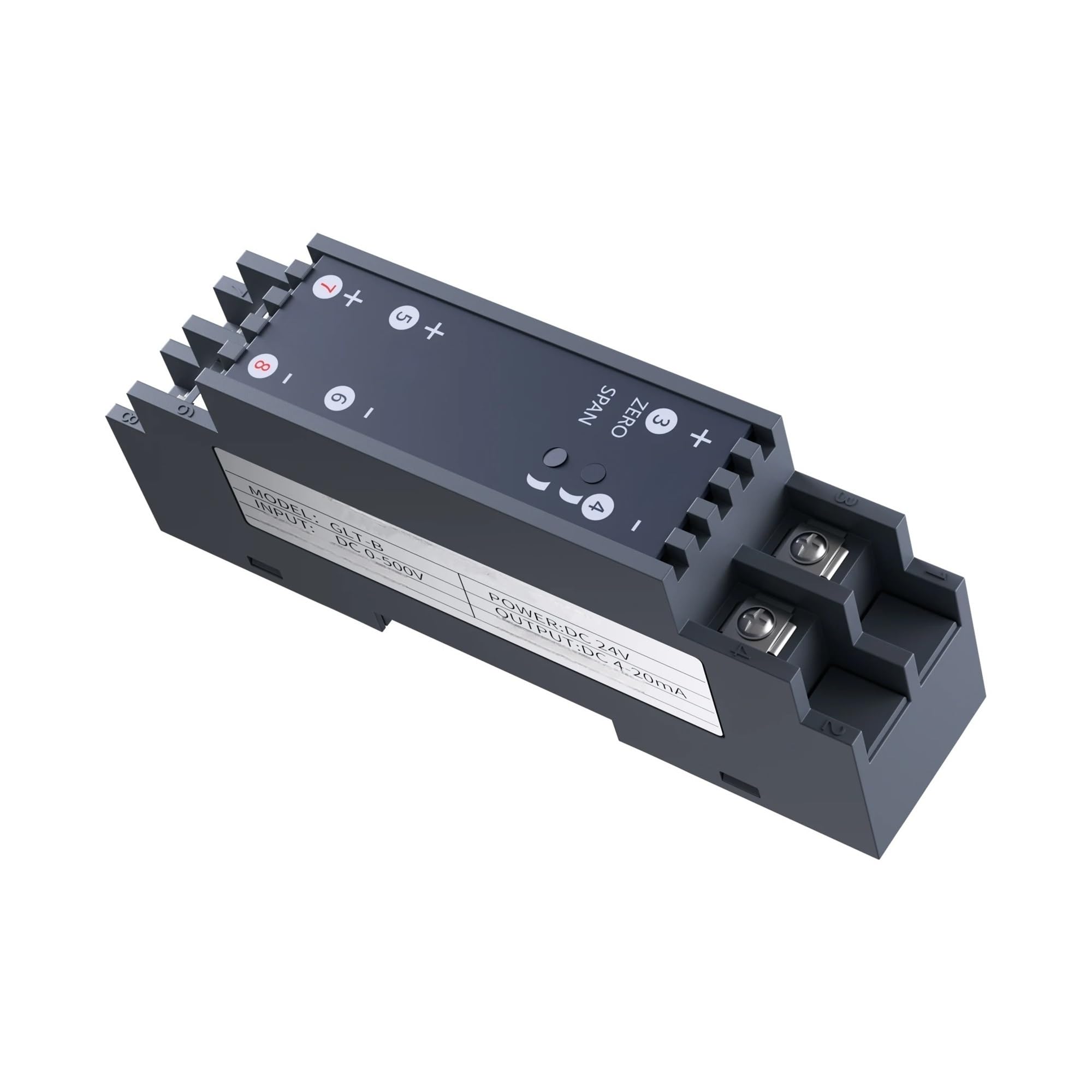 Convertidor de CC 4-20 mA 0-10 V Convertidor de CC 10 V 5 V 1 Entrada 1 Salida 75 MV Convertidor 2000 V(Input 0-10mA,0-10mA Output)