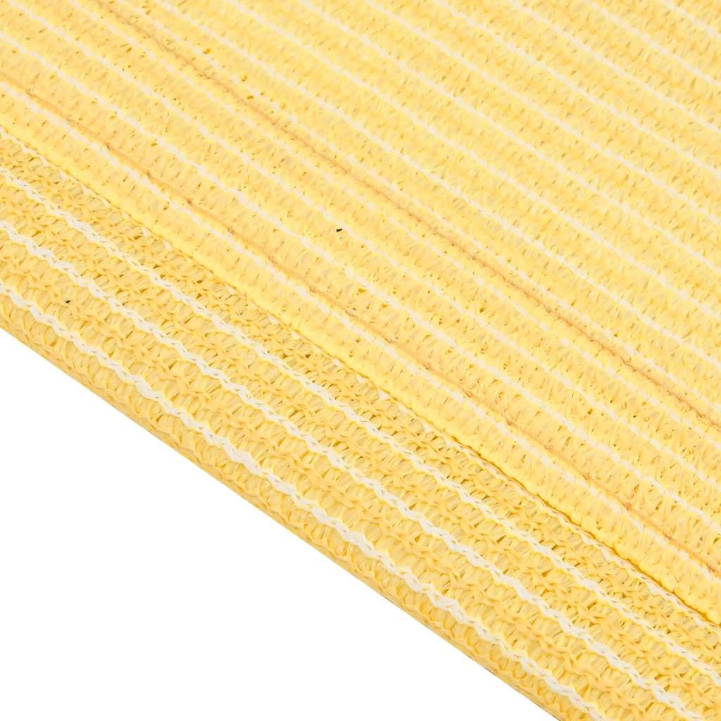 Tappeto tenda 250 x 600 cm beige resistente tappeto esterno in HDPE traspirante resistente alle intemperie facile da pulire per campeggio e roulotte