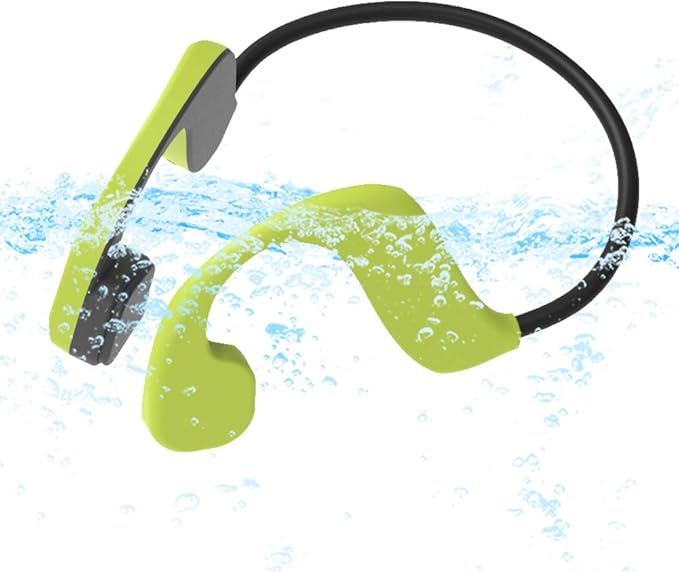 AQUYY OpenEar Schwimmen Kopfhörer Bluetooth 5.0, IP68 Wasserdicht MP3 Musikplayer mit 32GB
