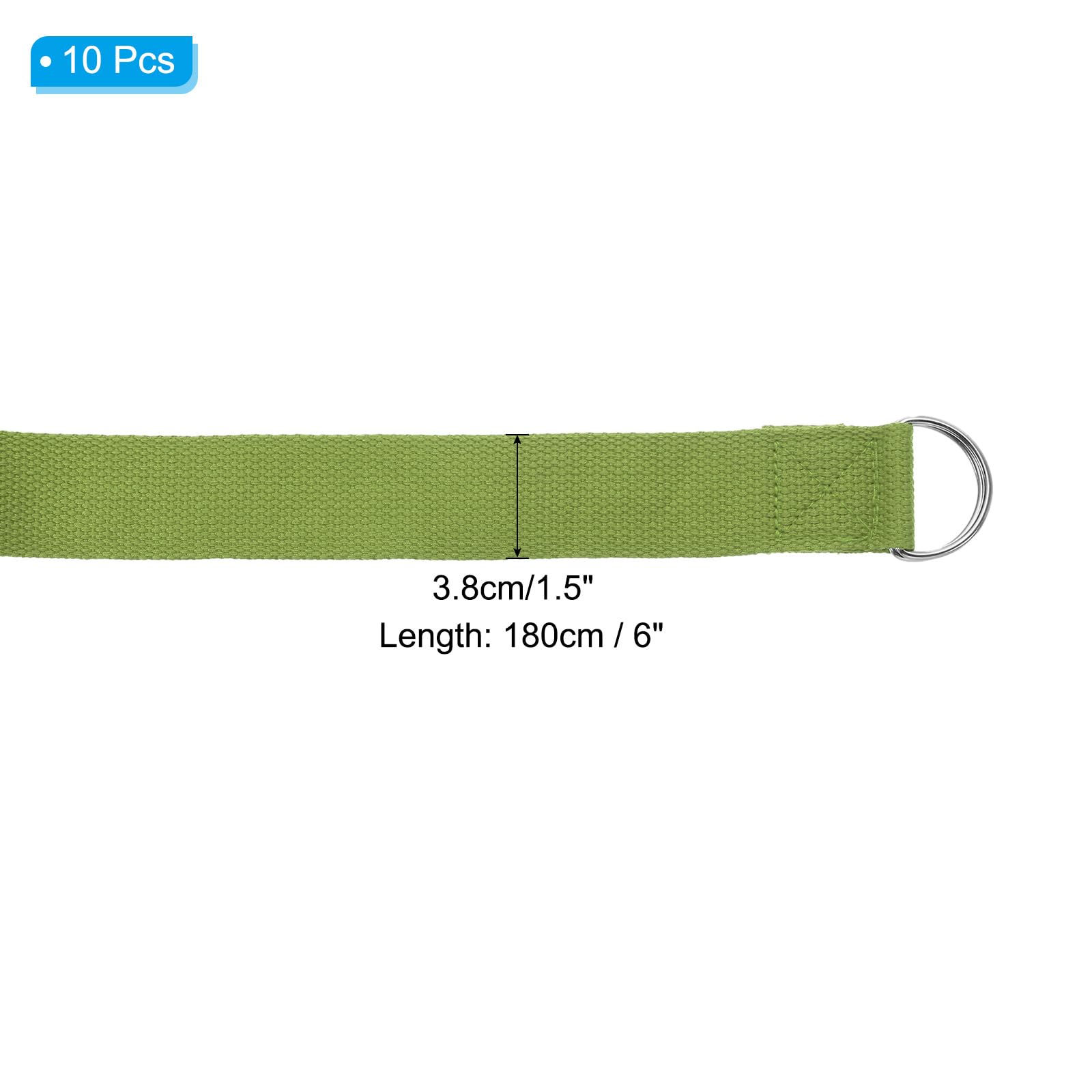 PATIKIL Yoga Strap for Stretching 6 Feet - Image 2