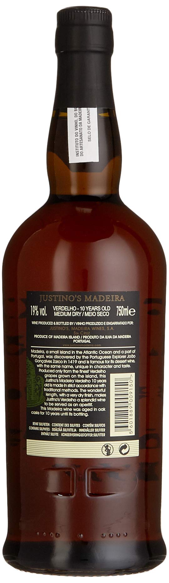 Justino´s Madeira Verdelho 10 Years Old Halbtrocken (1 x 0.75 l)