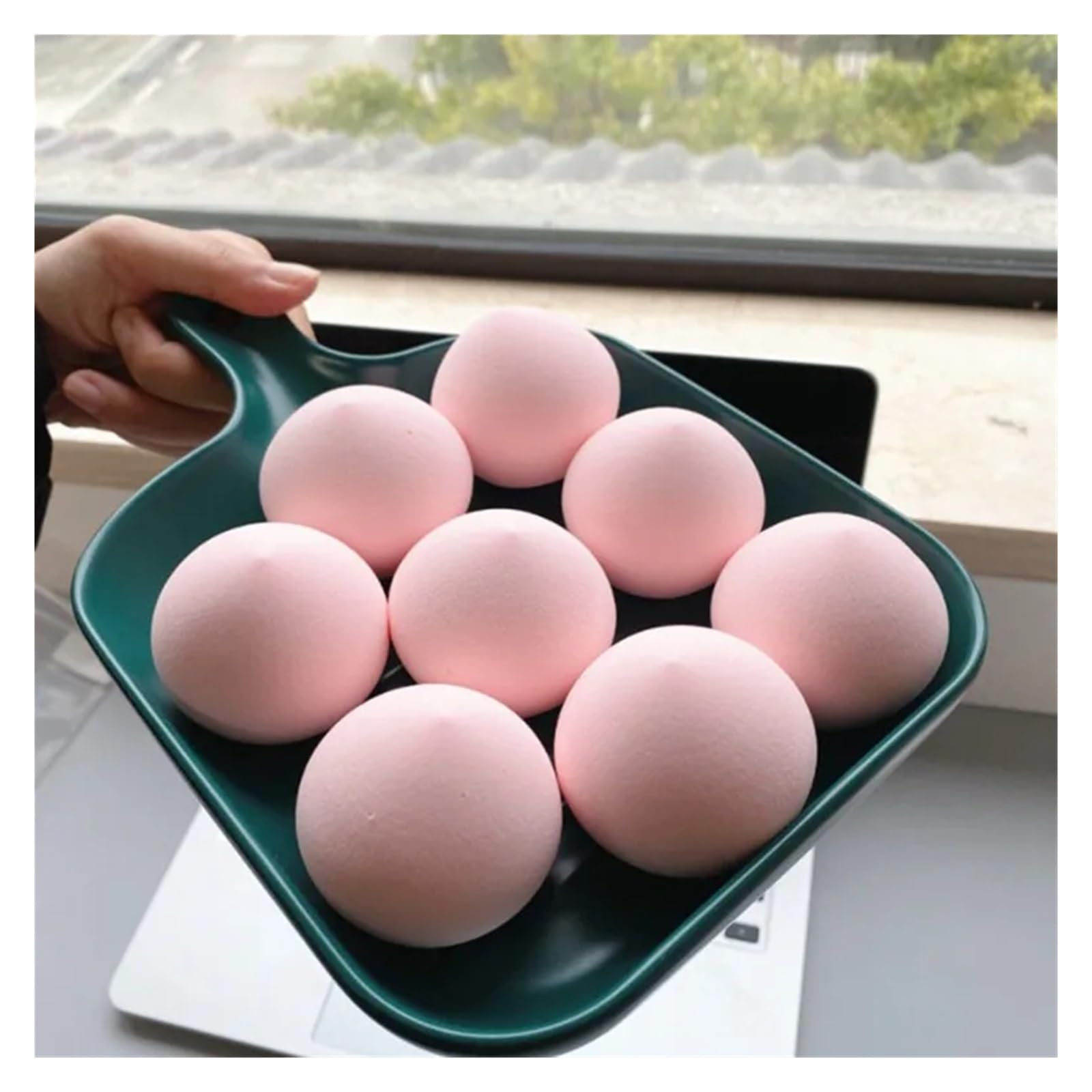 10/20/30pcs Morbido Soffio di Spugna Prodotti di base Soffio Cosmetico Marshmallow Uso Bagnato/Secco Trucco di Bellezza Soffio di Polvere Alta Elastico all'ingrosso (Color : 30pcs)