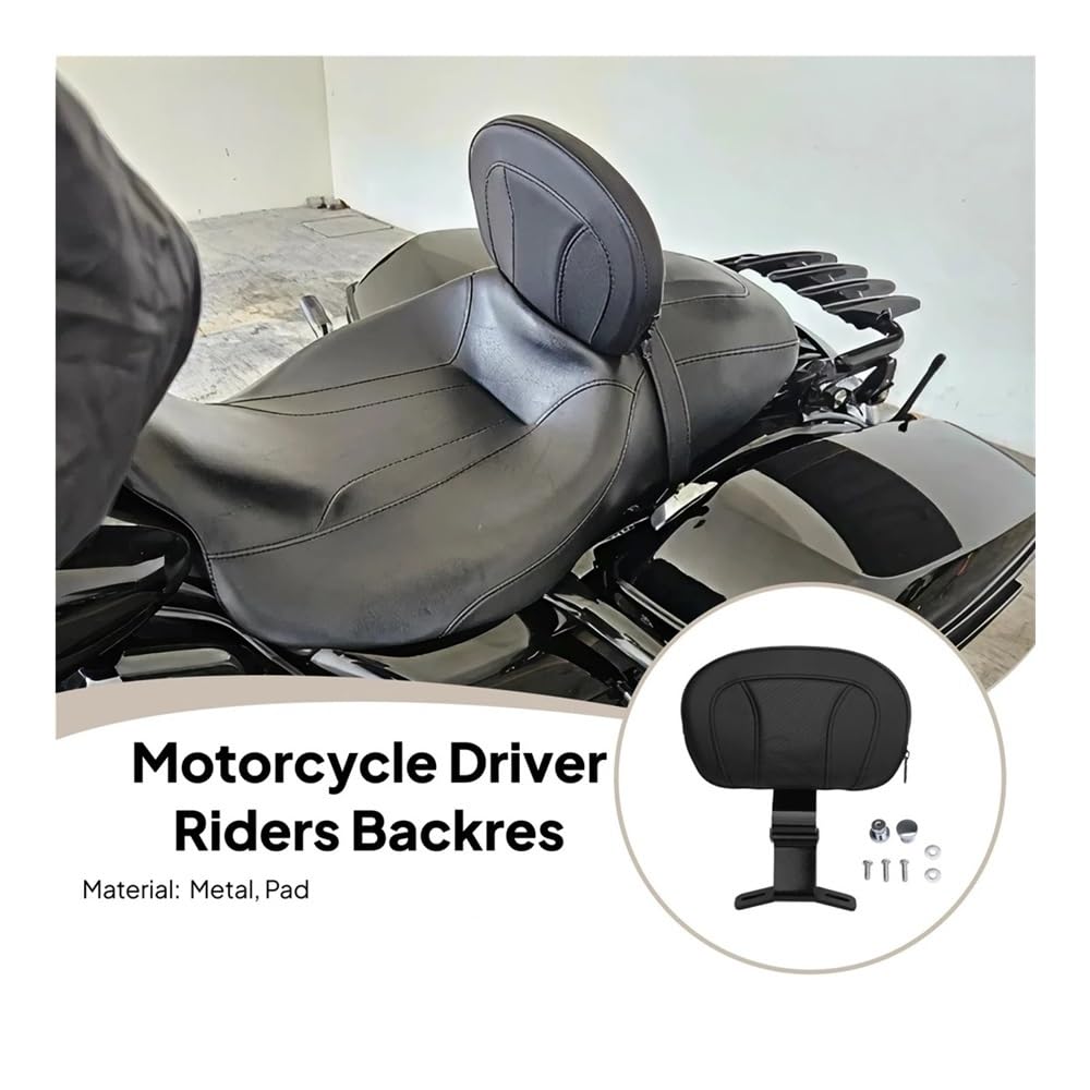 Motorrad Beifahrer Backrest Motorrad-Ersatzteile, Zubehör, Fahrer-Rückenlehne, Fahrer-Beifahrer-Rückenlehnen-Kits