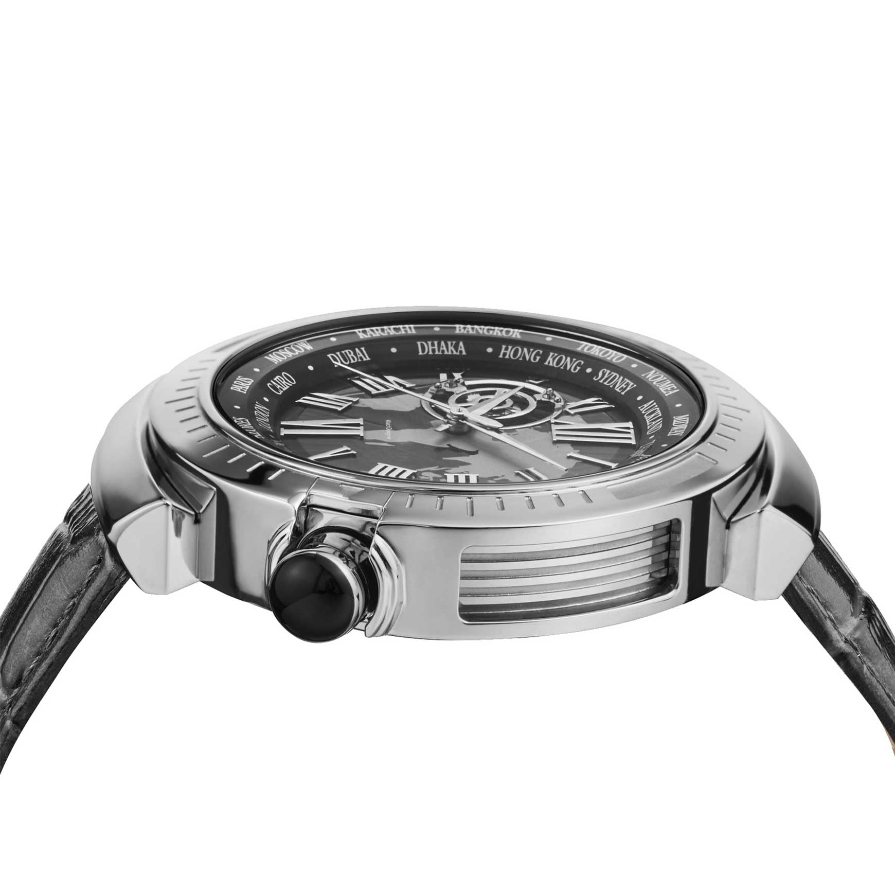 Reloj Mecánico Automático para Hombre Esfera Esqueleto Multifuncional Estilo Vintage Elegante Impermeable