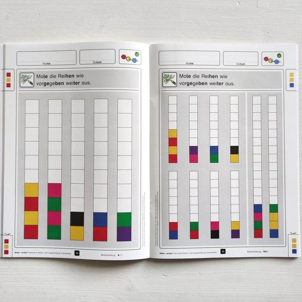 Mathe - na klar! Pränumerik: Reihen- und Gruppenbildung: Differenzierte Arbeitsblätter zur systematischen Förderung. Mit METACOM-Symbolen (Sonderpädagogische Förderung - Geistige Entwicklung)