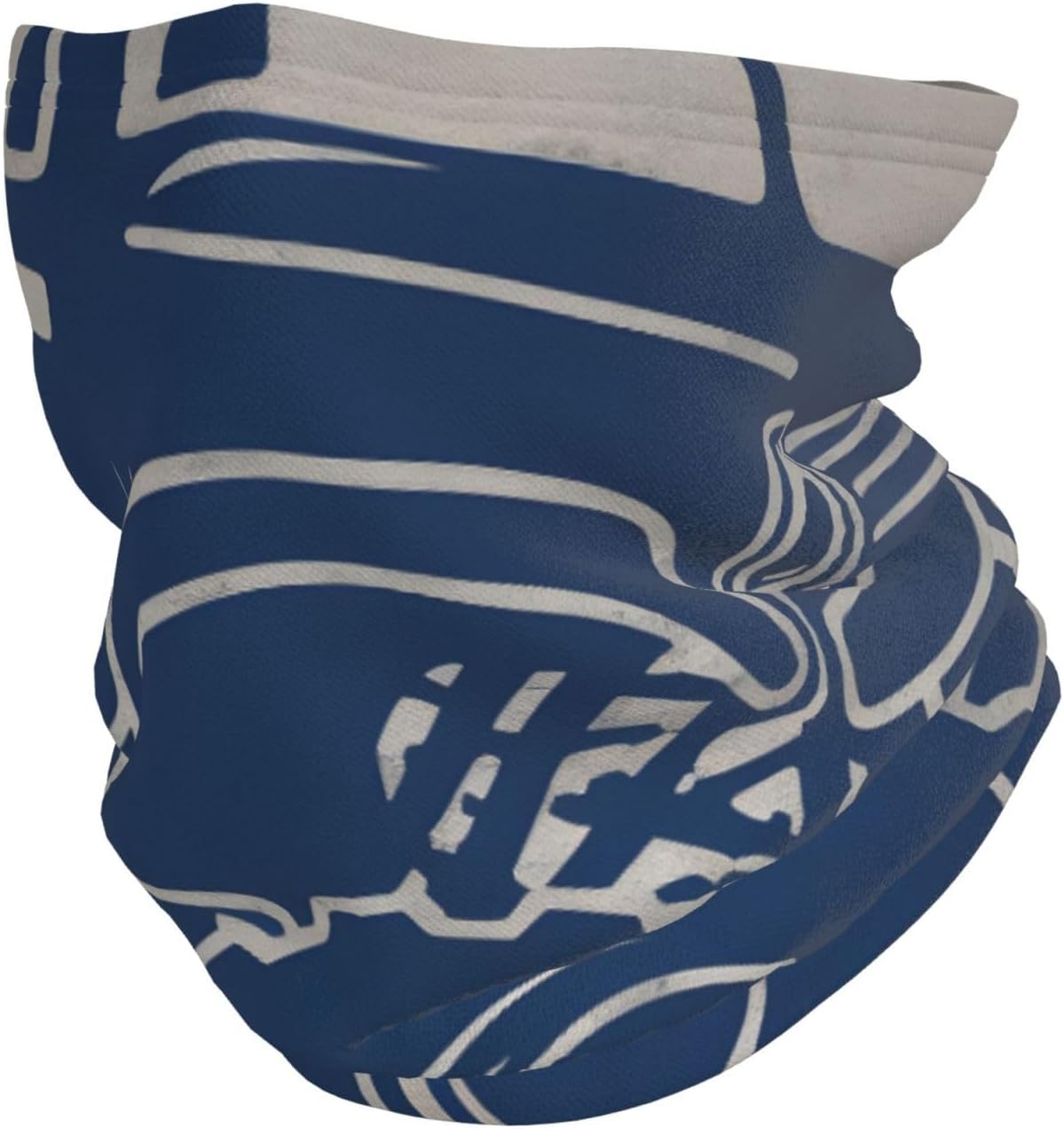 Winter Face Mask Elastic Headband Cold Weather Neck Warmer for Men Women, Blue Off-Road Vehicle Adjustable Neck Gaiter