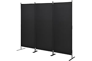 JAXPETY Room Divider Panel: Enhanced Privacy and Style at Home or Work