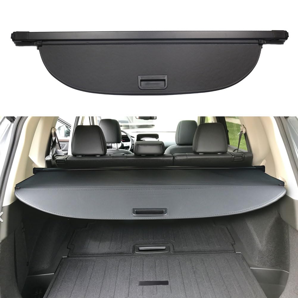Cargo Cover for Nissan Rogue Accessories 2021 2022 2023 2024 2025 Rear Trunk Shade Cover Retractable Security Shade Cover(Not fit for Rogue Select and Rogue Sport)