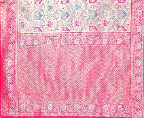 FASHIONFRICKS pink kanjivaram silk saree – image 7