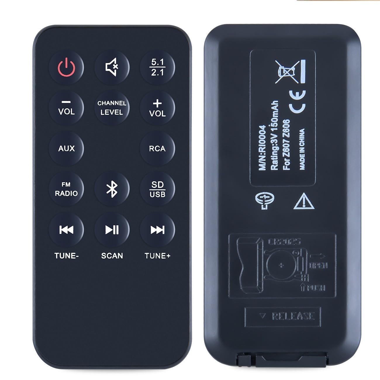 Pilot zdalnego sterowania RI0004 dla Logitech Z607 Z606 5.1 głośniki dźwięku przestrzennego bezprzewodowy przenośny System głośników