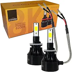 Lampada Led H27 881 8000K 7800 Lumens TechOne Code Super LED