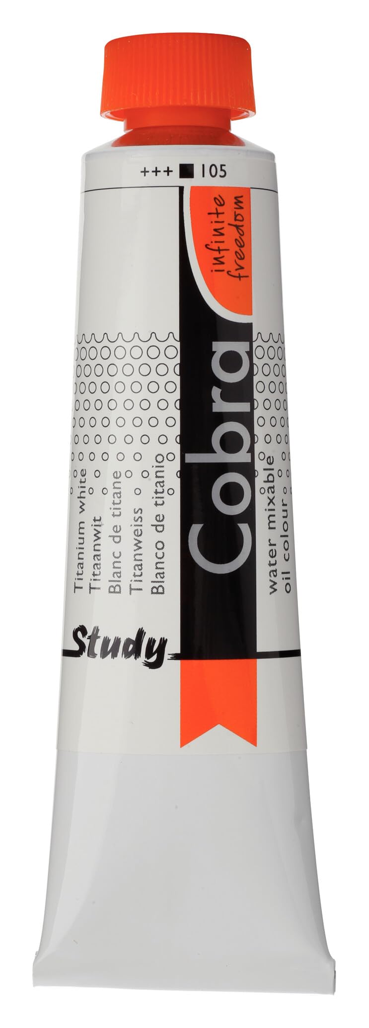 Cobra Study Oil Colour Tube 40 ml Titanium White 105