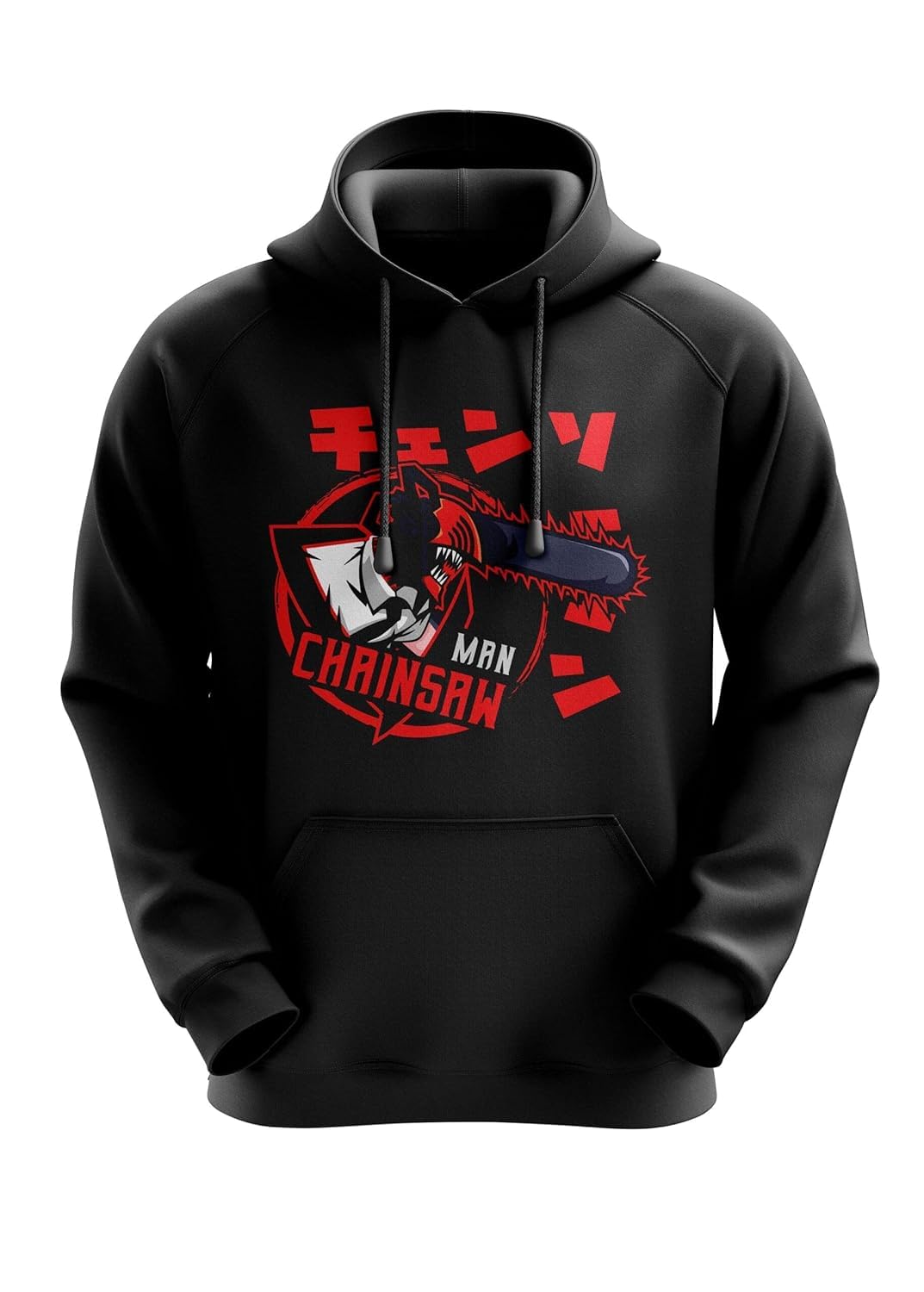 dudeme Chainsaw Man Unisex Unisex Anime Hoodie for Men & Women 100% Cotton Naruto, Jujutsu Kaisen, Goku, Gojo, Bleach Anime Printed Hoodies-picture-31