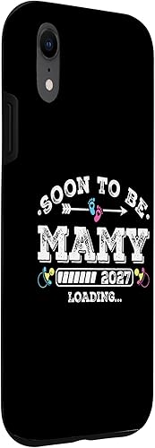 Miniatura 3 de Soon to Be Mamy 2027 Loading for Pregnancy Announcement Case for iPhone XR