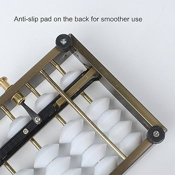 Amazon | そろばん 算盤 13桁 4珠 メタルそろばん 計算 伝統的