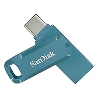 SanDisk Ultra Dual Drive Go 128GB Unità Flash (pendrive con connettori USB reversibili di Tipo C e Tipo A)