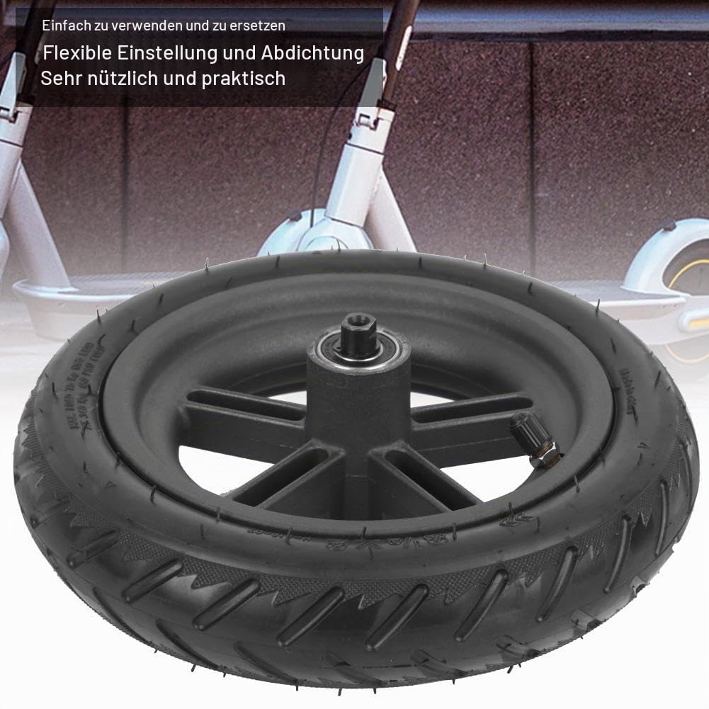 MAGT Elektroroller Hinterrad für Xiaomi M365 Pro/Pro 2, Elektroroller Aufblasbares Hinterrad Reifen E-Scooter Hinterradreifen Gummi Hinten Rad Reifen Ersatz
