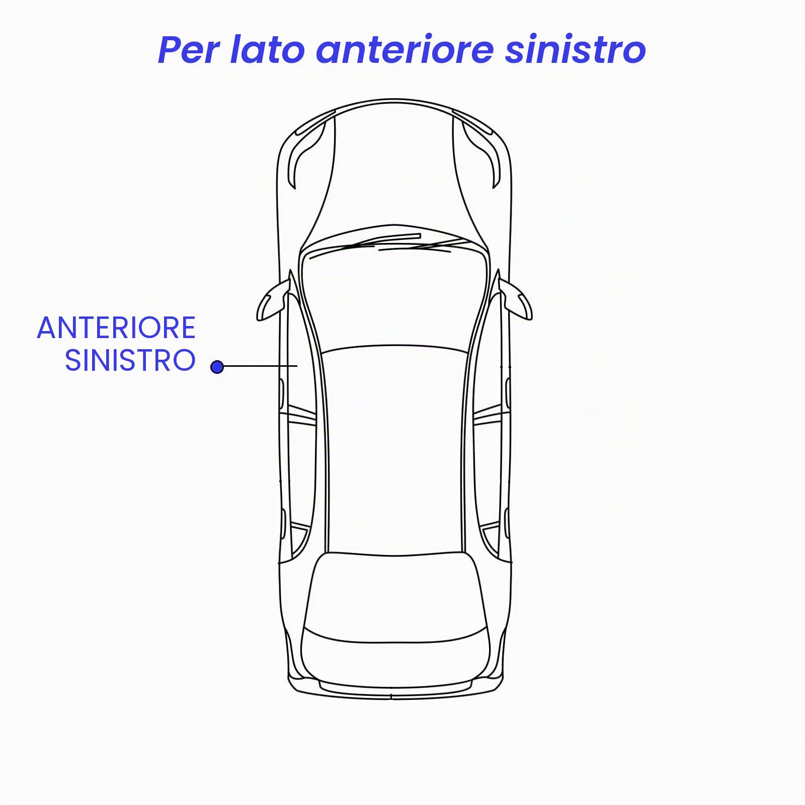 Twowinds Cilindro Serratura 9170Y0 Compatibile con Citroën C4, Picasso | Compatibile con Citroën C4 Picasso (2004-2008) 407 (2004-2011)
