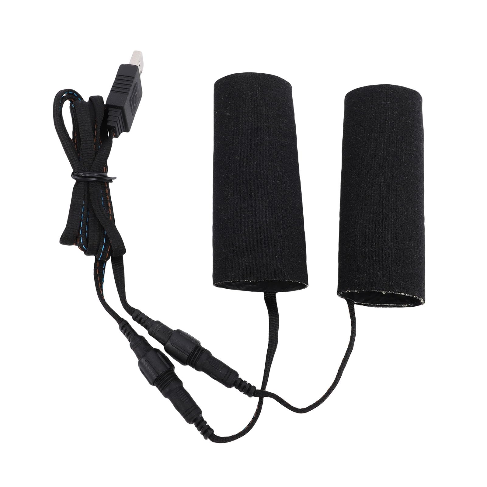 Eujgoov Coprimanopole Riscaldate per Moto, Manopole Riscaldate USB 6