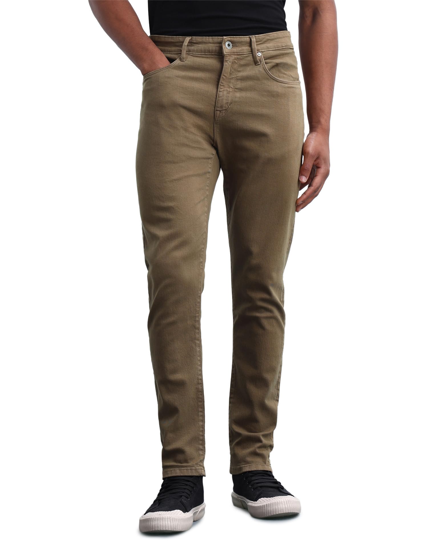 flying machine Men's Slim Tapered Fit Jeans| Solid | Mid Rise | Stretchable | Jeans for Man-picture-42