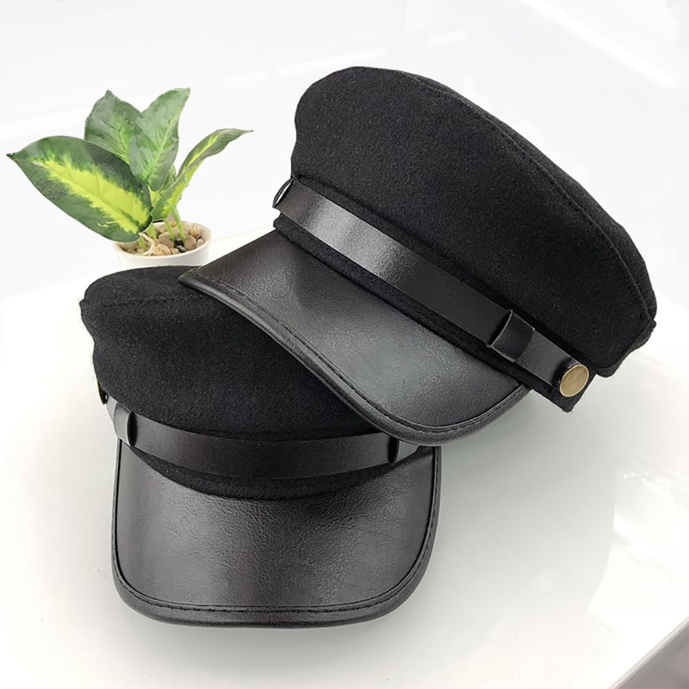 Vintage Summer Beret Cap for Women - Classic Newsboy Cap, Painter Hat, Flat Cap - Perfect for Costume or Everyday Wear - Image 2