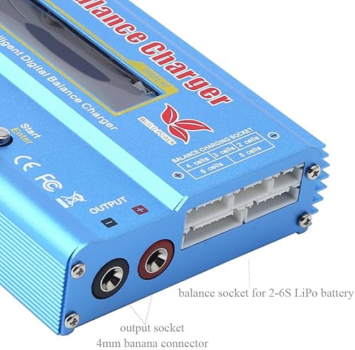 Vista 5 de Cargador/descargador para LiPo Lilon GoolRC B6 Mini Equilibrio Profesional Vida Batería NiCd NiMH PB RC