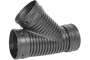Corrugated Singlewall Pipe Wye for Efficient Drainage Systems