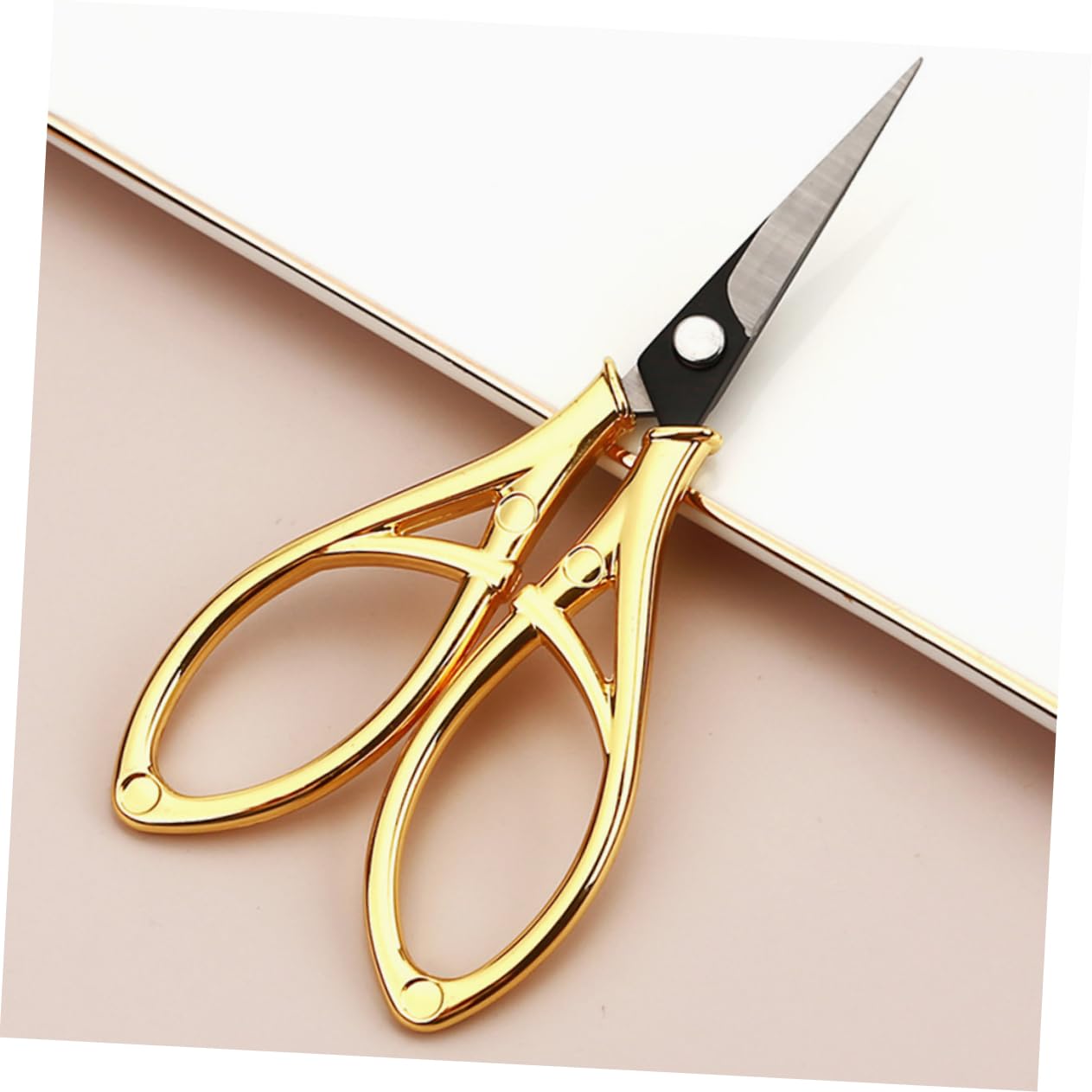 NUOBESTY 5 Pièces Ciseaux De Broderie Outils Ciseaux En Vrac De Salle De Bain Mini D'Artisanat De Bricolage Outil De Couture Pour Extérieur Métal