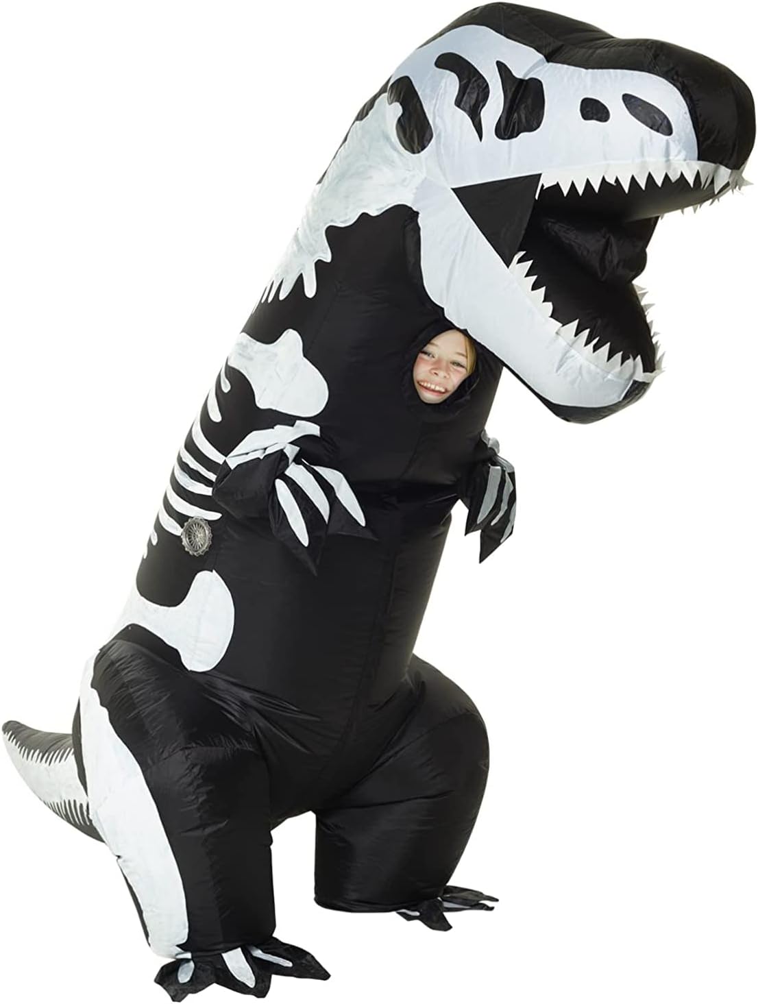 Amazon.com: Morph Skeleton Inflatable Dinosaur Costume Kids Halloween ...