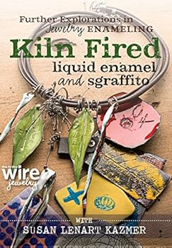 Further Explorations in Jewelry Enameling: Kiln Fired Liquid Enamel and Sgraffito