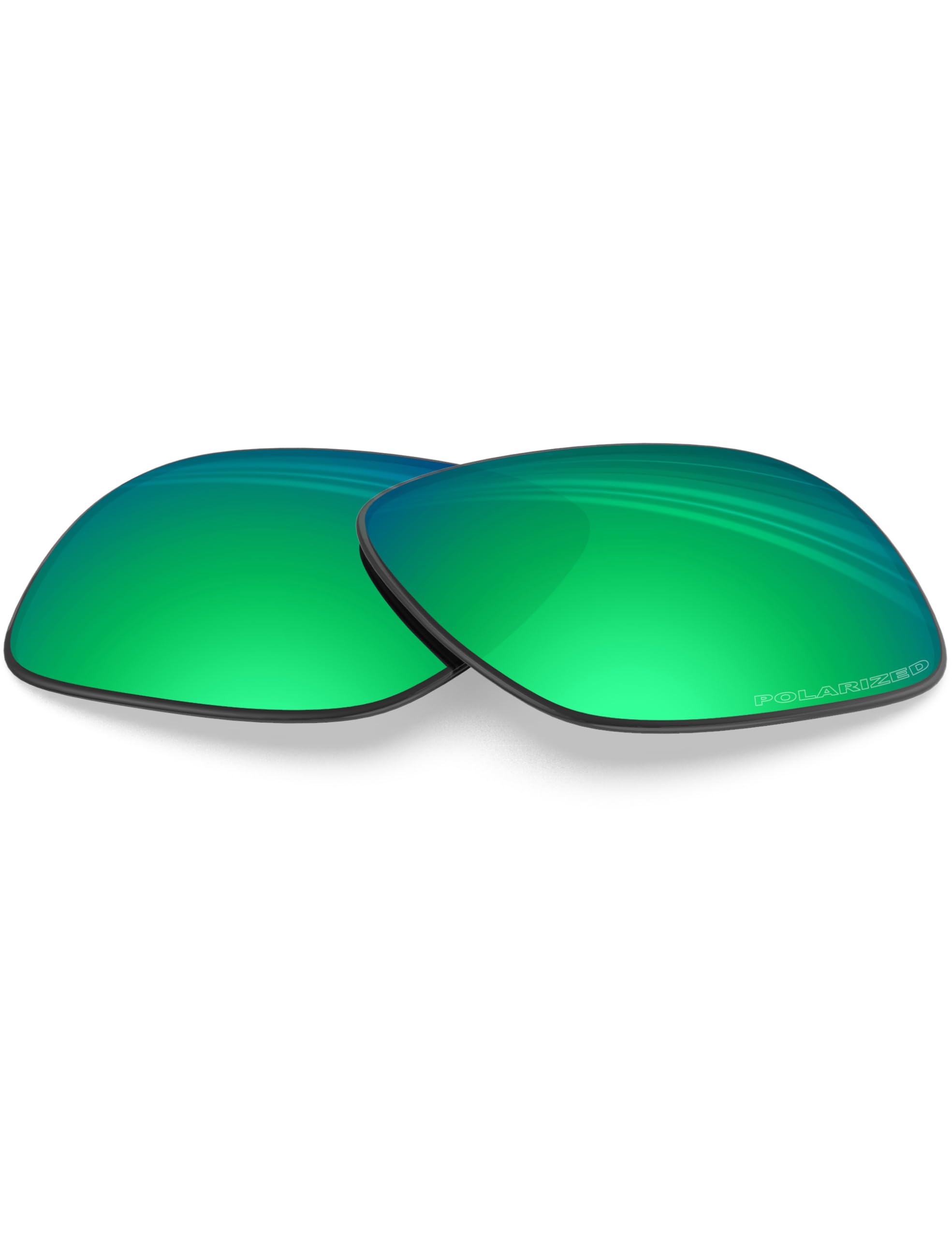 BlazerBuck Anti-salt Polarized Replacement Lenses for Oakley Sliver XL OO9341 - Emerald Green